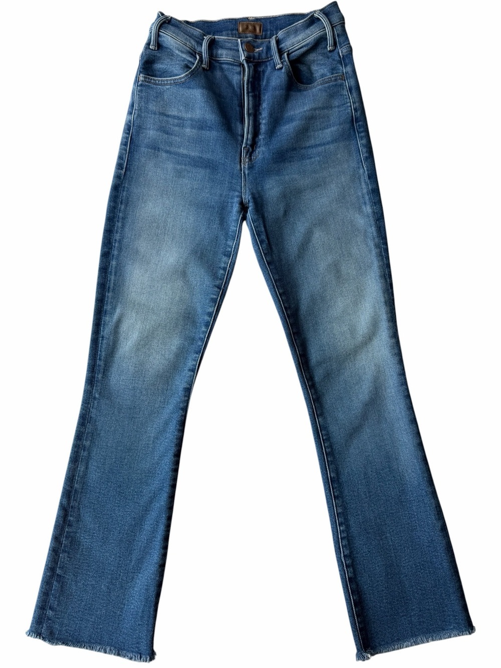 ✅ Mother Blue High rise boot cut Jeans size 25
